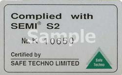 SEMI S2 Label
